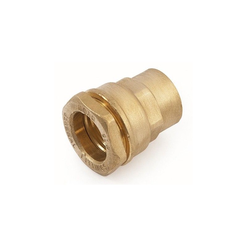 General fittings raccord droit pour HDPE 50mm-6/4"F