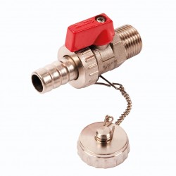 Comap vanne sphérique de remplissage et de vidange 1/2 "...