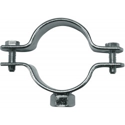 Geberit collier galvanisé pour tube PE 63 mm 1/2 "