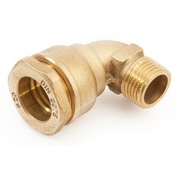 General Fittings coude pour HDPE 50MM-6/4"M