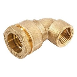 General Fittings coude pour HDPE 50MM-6/4"F