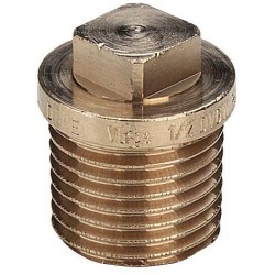 BOUCHON BRONZE 1/2"M