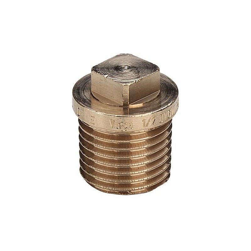 BOUCHON BRONZE 1/2"M