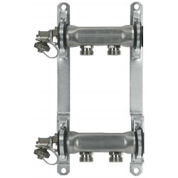 KIT COLLECTEUR inox 4/4" 4X3/4" EC+FIX+PURG