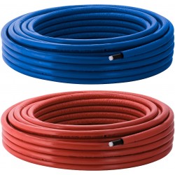 Geberit Tube Mepla isolé 6mm 16mm rouge rouleau 50 m