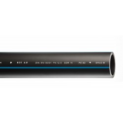Eupen Tube HDPE eau potable 63-5,8 mm rouleau 50 m