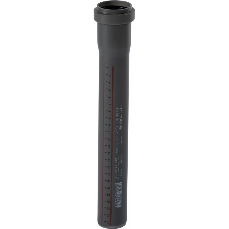 Ostendorf tube 75mm 1,5m manchon PP HT-Safe
