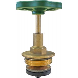 Schlosser Tête de robinet à volant laiton 2"