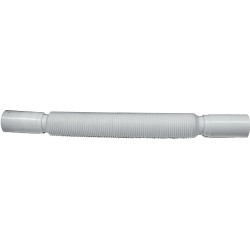 Novix siphon flexible pvc 40 mm / 70cm 2x gousset