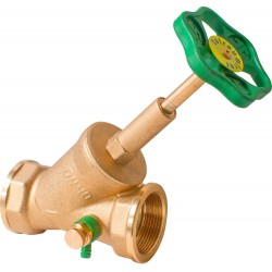 Schlosser robinet d'arret filete pour purgeur laiton 2"FF