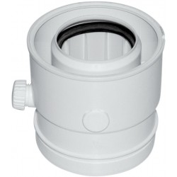 Daalderop adaptateur + nipple mesure PP 60/100 mm