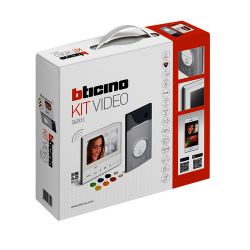 Bticino kit video couleur 1 BP linea 3000 wifi SD