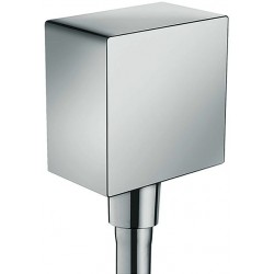 Hansgrohe coude de raccord fix - fit square 1/2 " - chrome