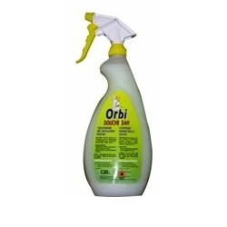 Orbi détartrant professionel en spray pour douche sanitaire