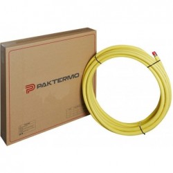 Paktermo PLT tuyau inox flexible gaz ø 25 sur 15 m