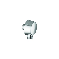Fromac Sortie coude murale 1/2 "- 1/2" en laiton chromé