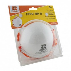 Securx masque filtrant FFP2 sans valve 3pcs