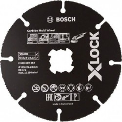 Bosch disque multi surface ø 125