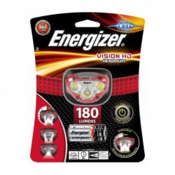 Energizer Torche frontale 180 lumens avec 3 piles AAA