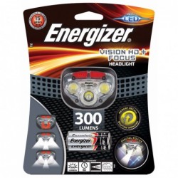 Energizer Torche frontale 300 lumens avec 3 piles AAA