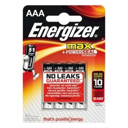 Energizer 4 x piles 1.5v aa.lr06