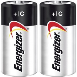 Energizer 2 x piles 1.5v max + c - lr14