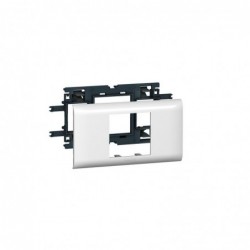 Legrand support mosaic dlp 2 modules couvercle 65 mm