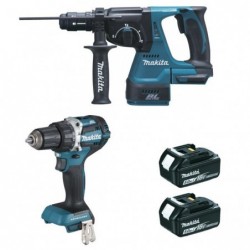 Makita combopack visseuse et marteau perforateur DL x 2191TJ