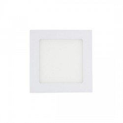 Dalle LED Carrée Extra Plate 9W, température de couleur Blanc Chaud 2800K-3200K