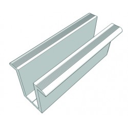 Solar clame intermédiaire classique aluminium