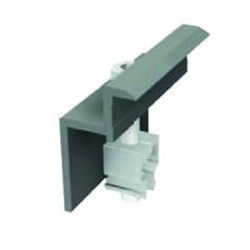 Solar clame de fin rapide aluminium 40 mm