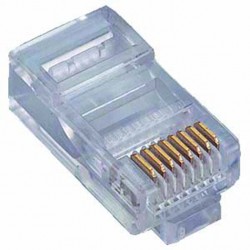 fiche RJ45 cat6 à 6 pièces renforcées blister