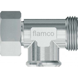 Flamco té pour flexofit S 3/4 " F - 1/2 " F - 3/4 " M