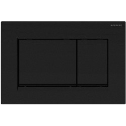 Geberit plaque de commande sigma 30 2-touch noir mat-noir