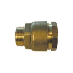 UO KOPPELING PL/YM VERSTERKT 4/4"M BSR